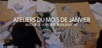 Atelier Créatifs exposition Kaléidoscope | autour de Miss Van-YZ-Faith 47-Koralie. Du 5 au 26 janvier 2019 à bordeaux. Gironde.  15H00